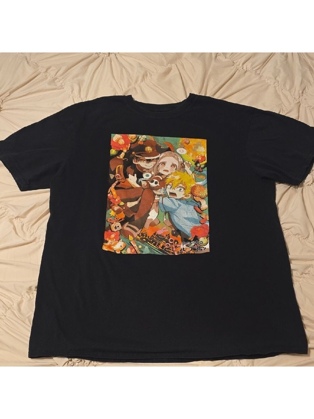 Goodie Two Sleeves Toilet Bound Hanako Kun Anime Graphic T-Shirt Mens XL